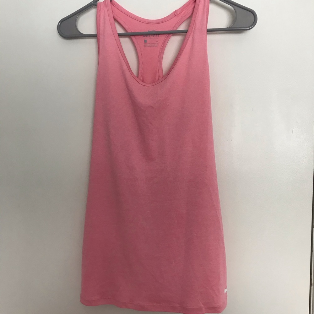 Pink Nike Dri-Fit Tank Top